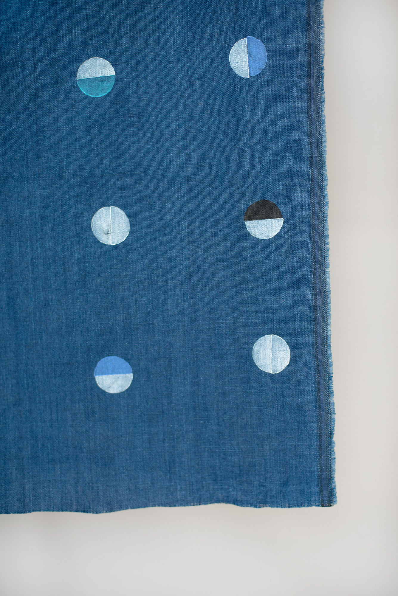 Indigo Moons - Fabric By The Yard