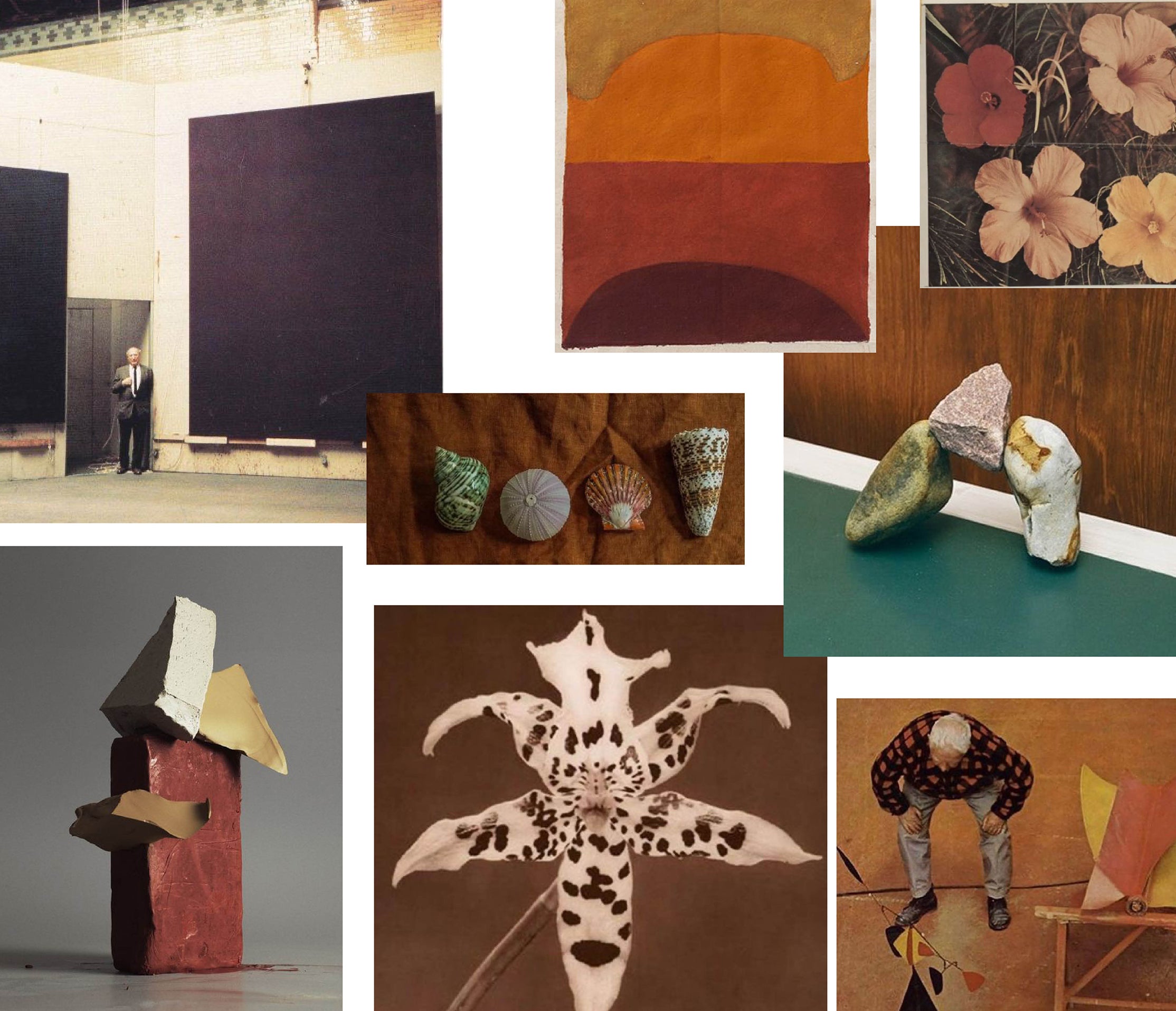 Earth Ochres and Rich Textures