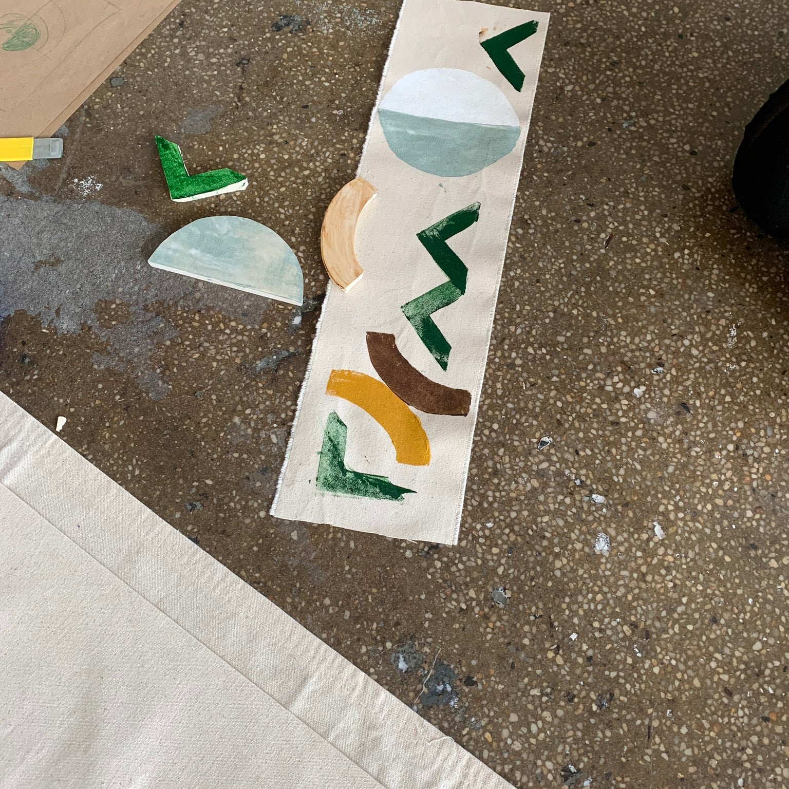 Our last Block-Printing workshop!