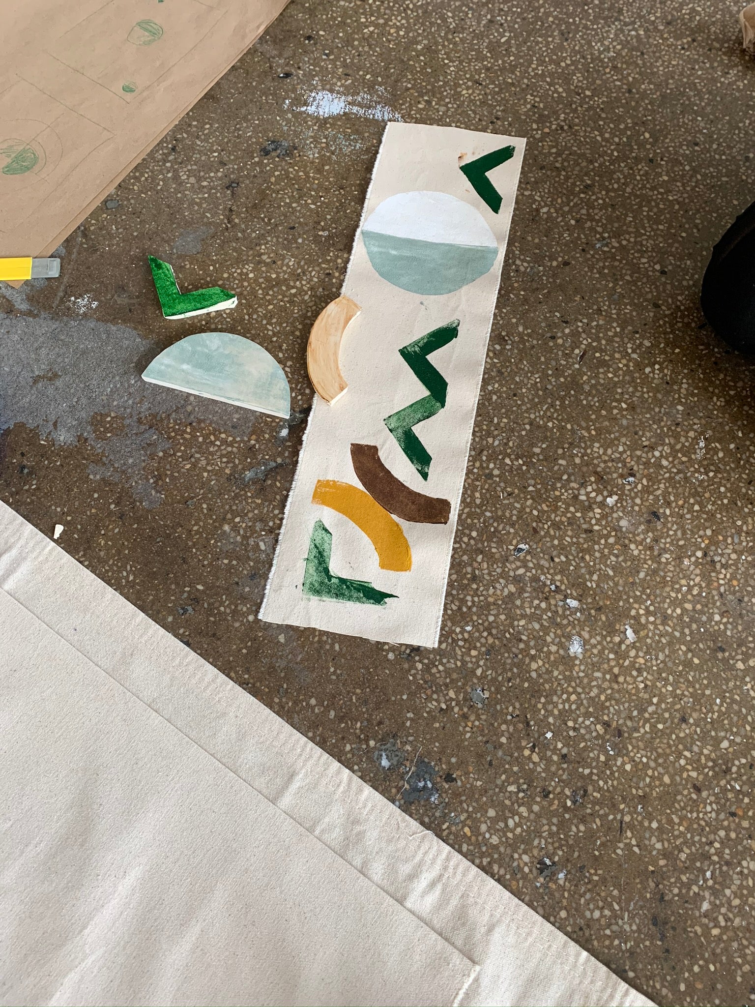 Our last Block-Printing workshop!