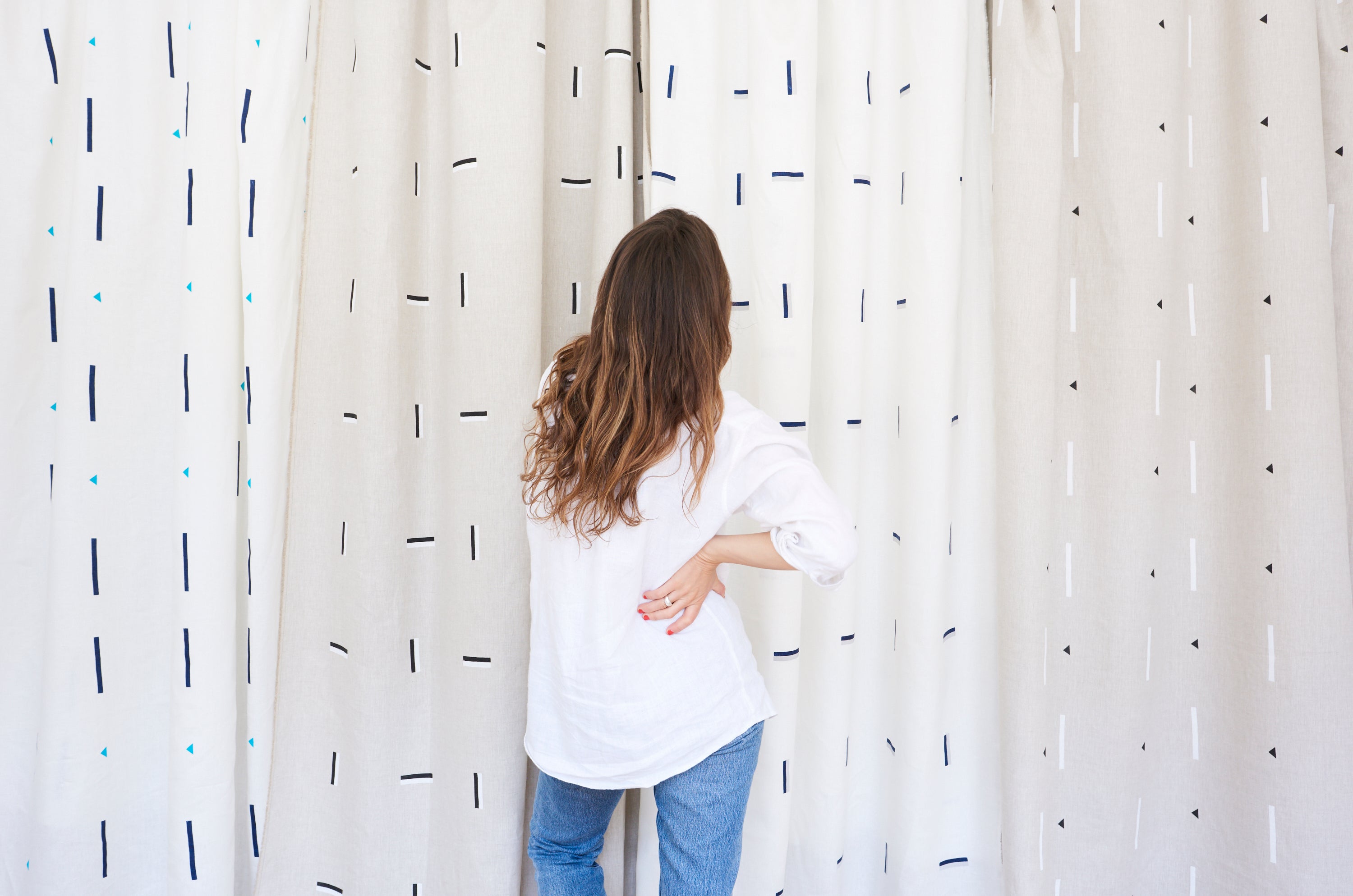 Icehouse Navy & Gray - Fabric By The Yard