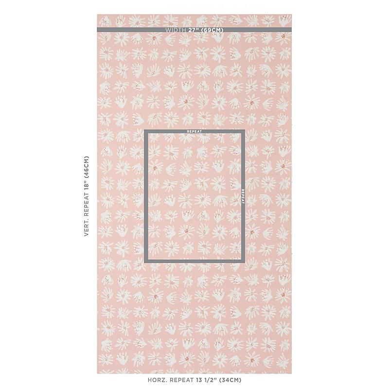 Meadow Rock Blush - Wallpaper