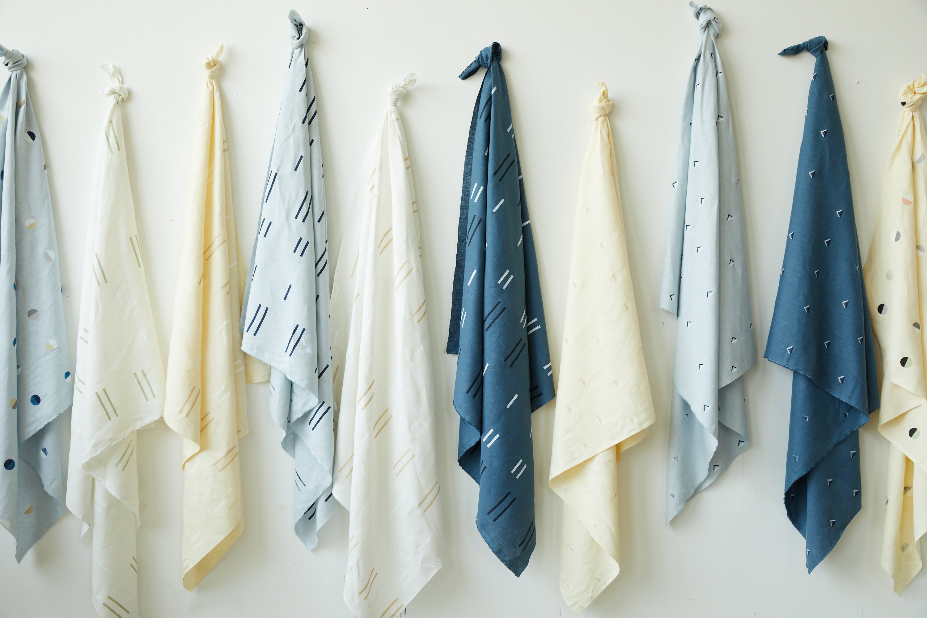 Multi Moons on Sun - Fabric By The Yard