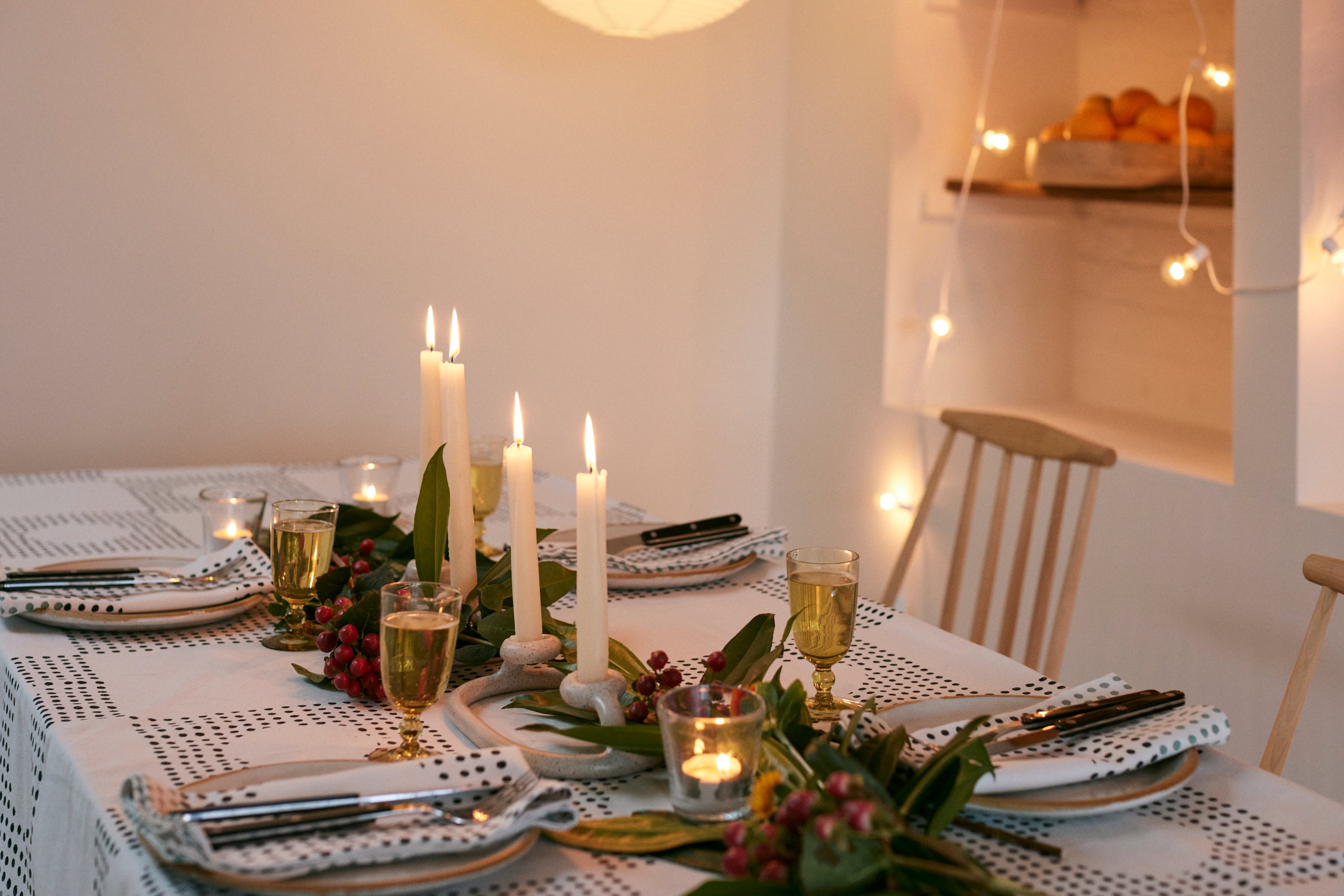 Checker Board Tablecloth
