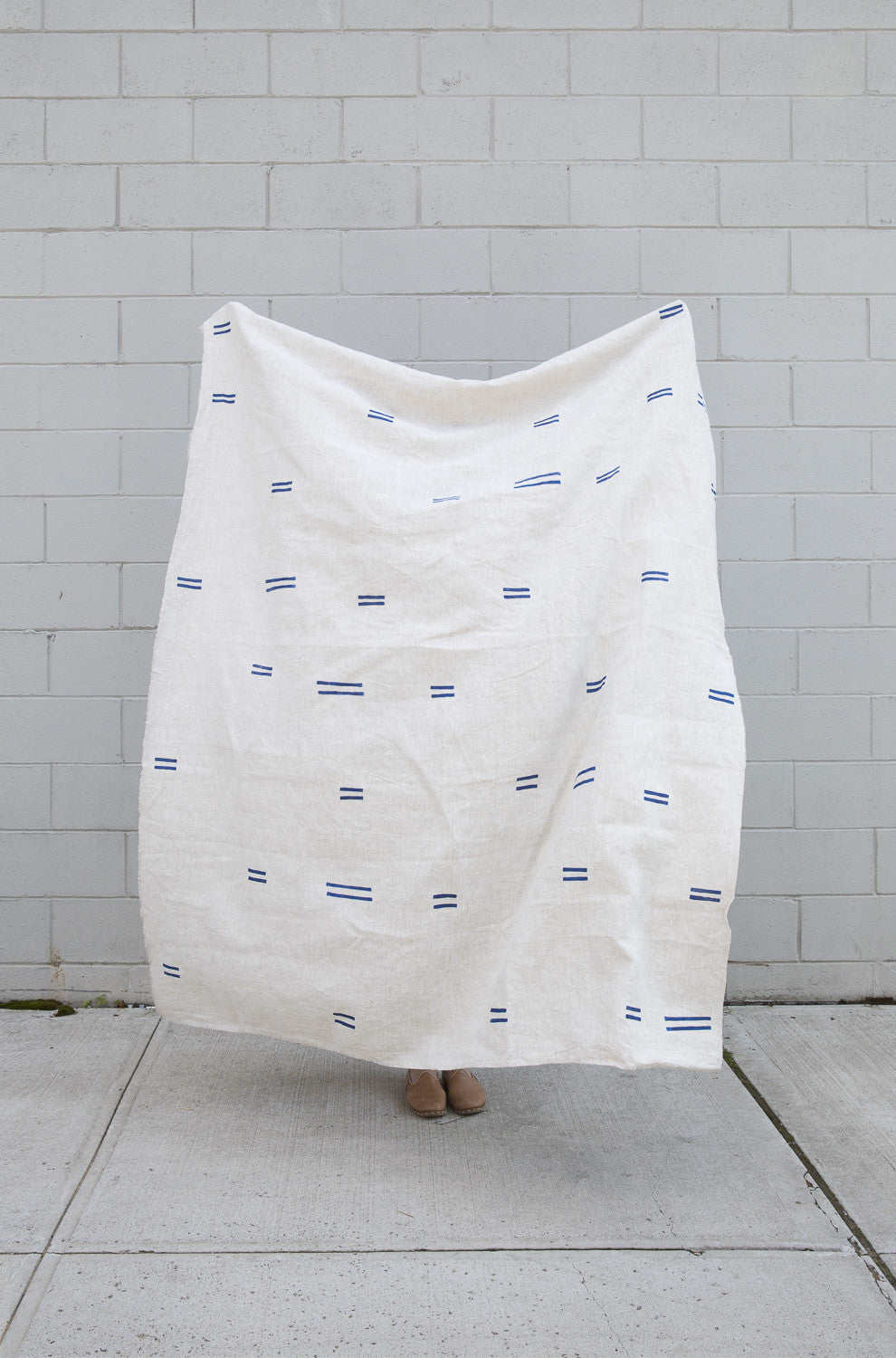 Oaxaca Navy Throw
