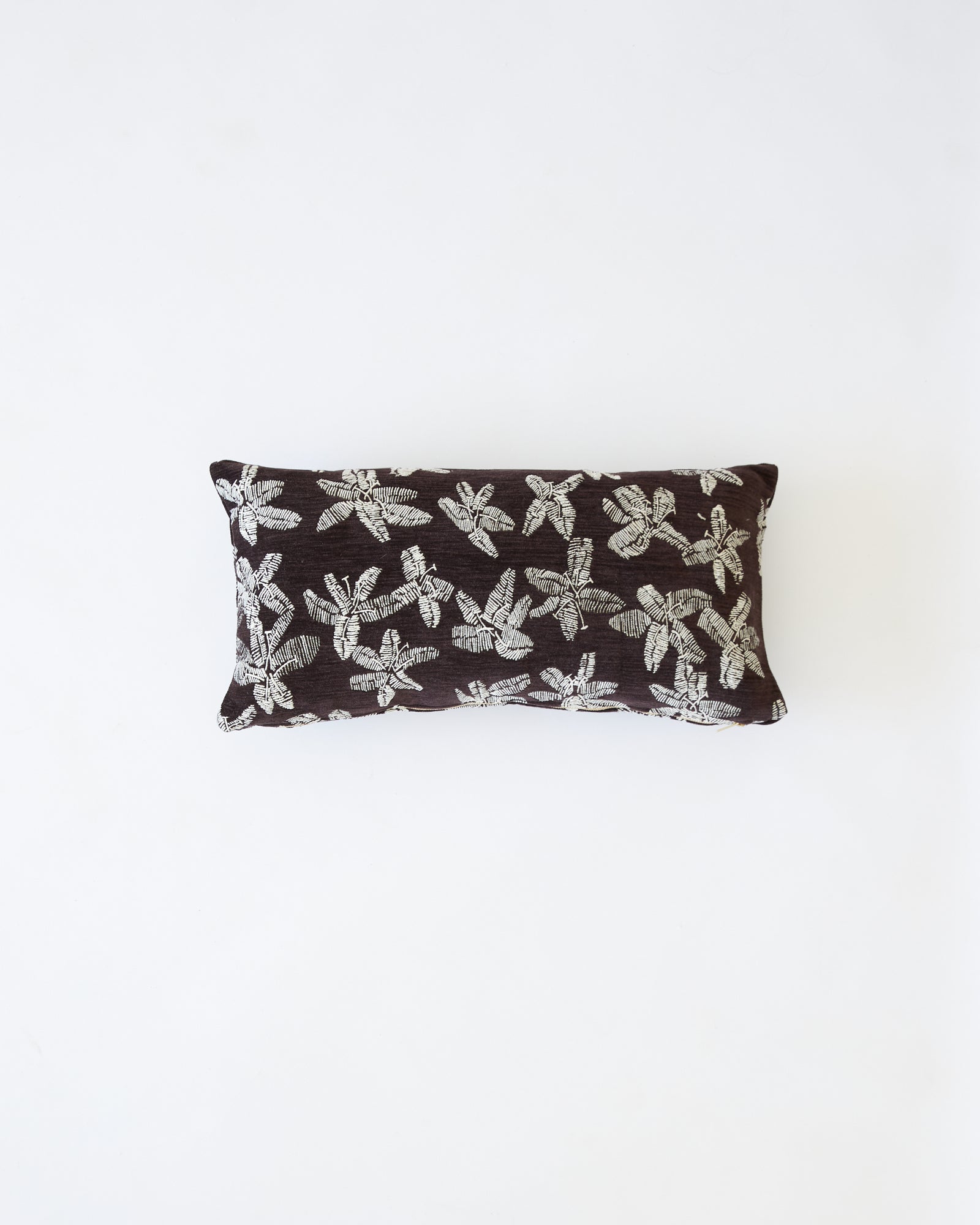 Hibiscus Plum Bolster Pillow
