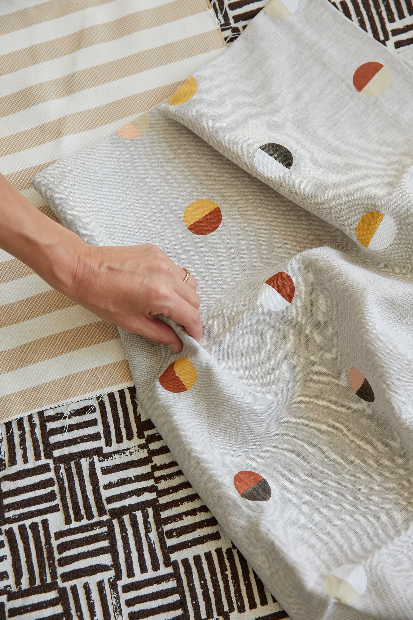 Patchwork Cacao - Fabric By The Yard