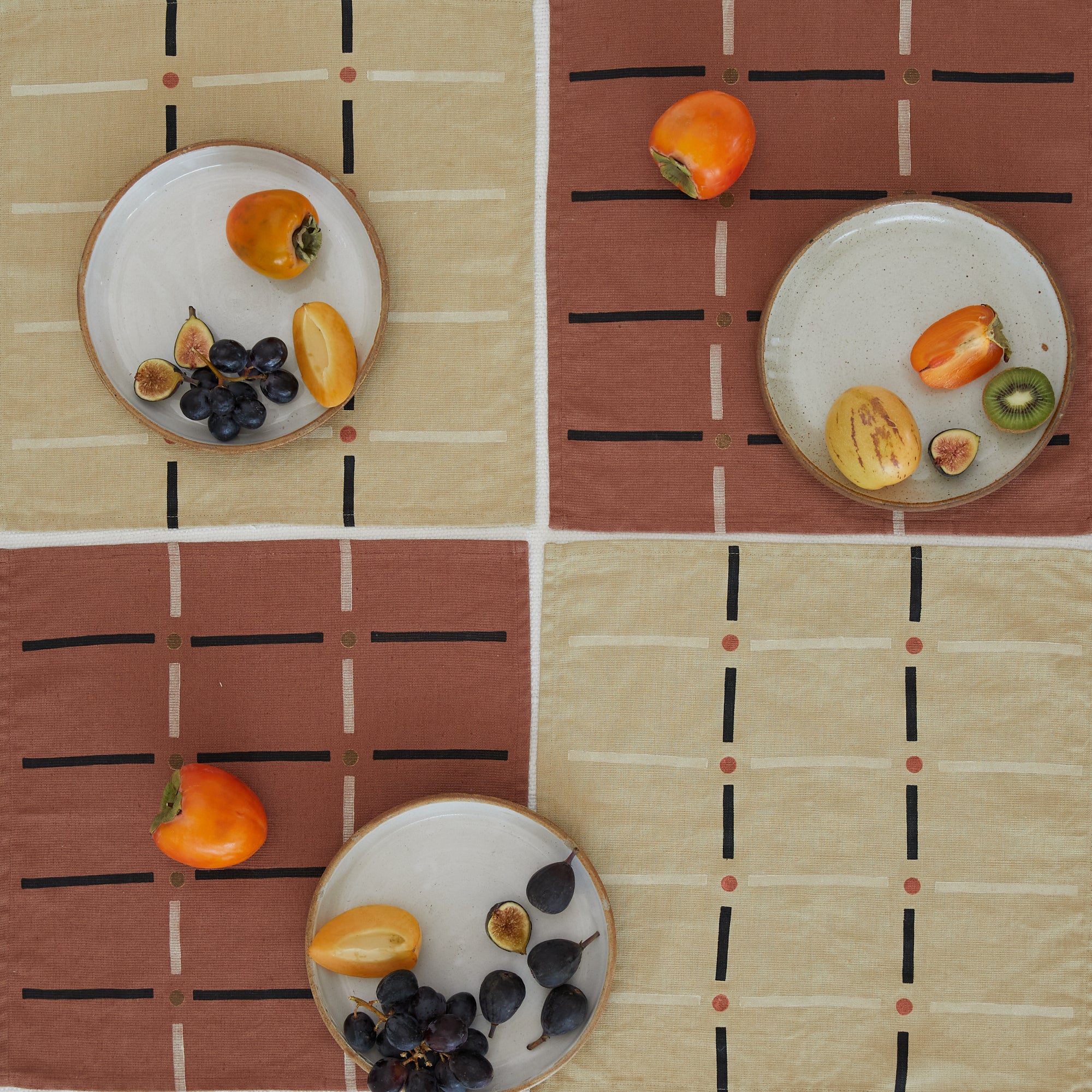 Lichen Grid Napkins
