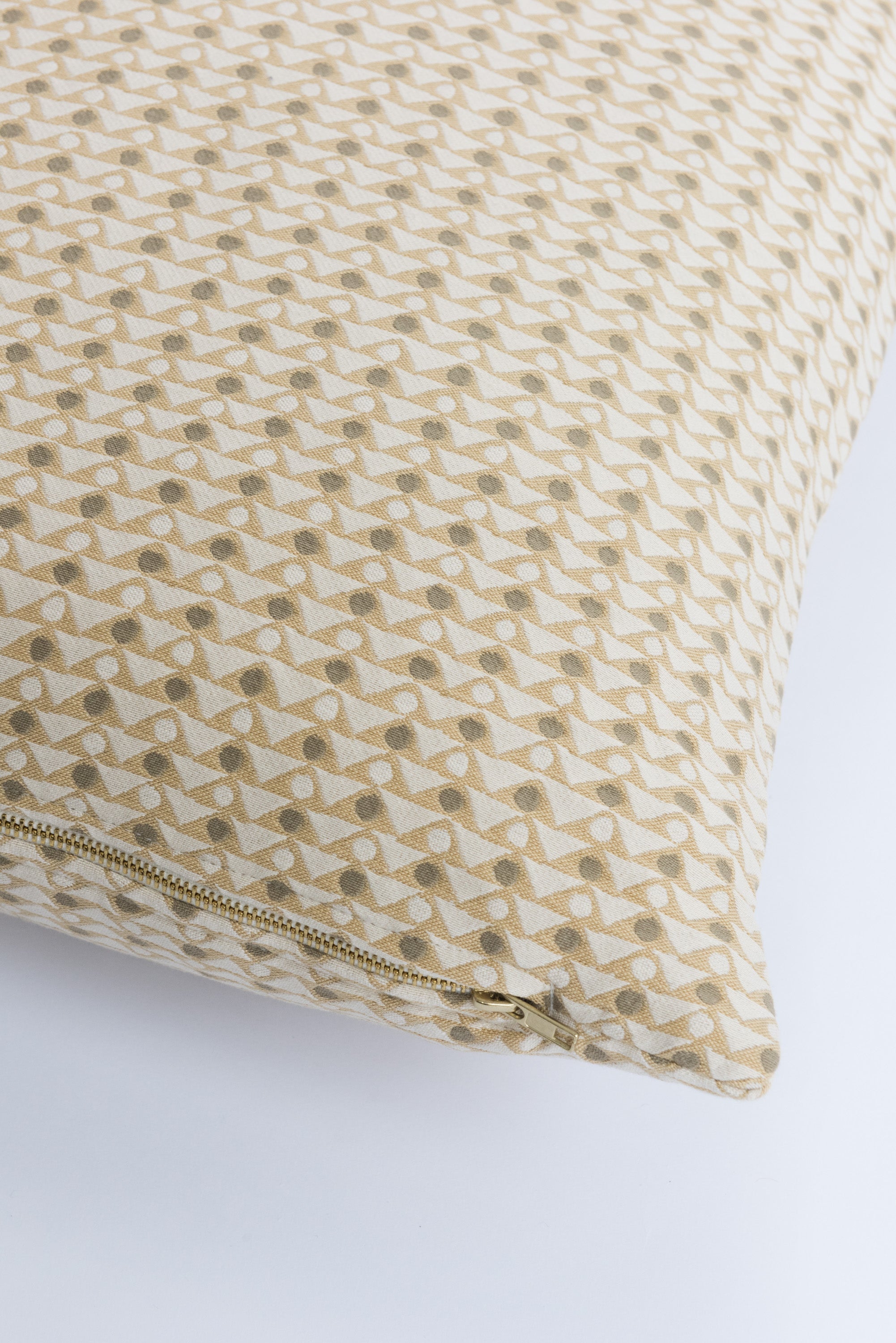 Peacock Raw Sienna Pillow