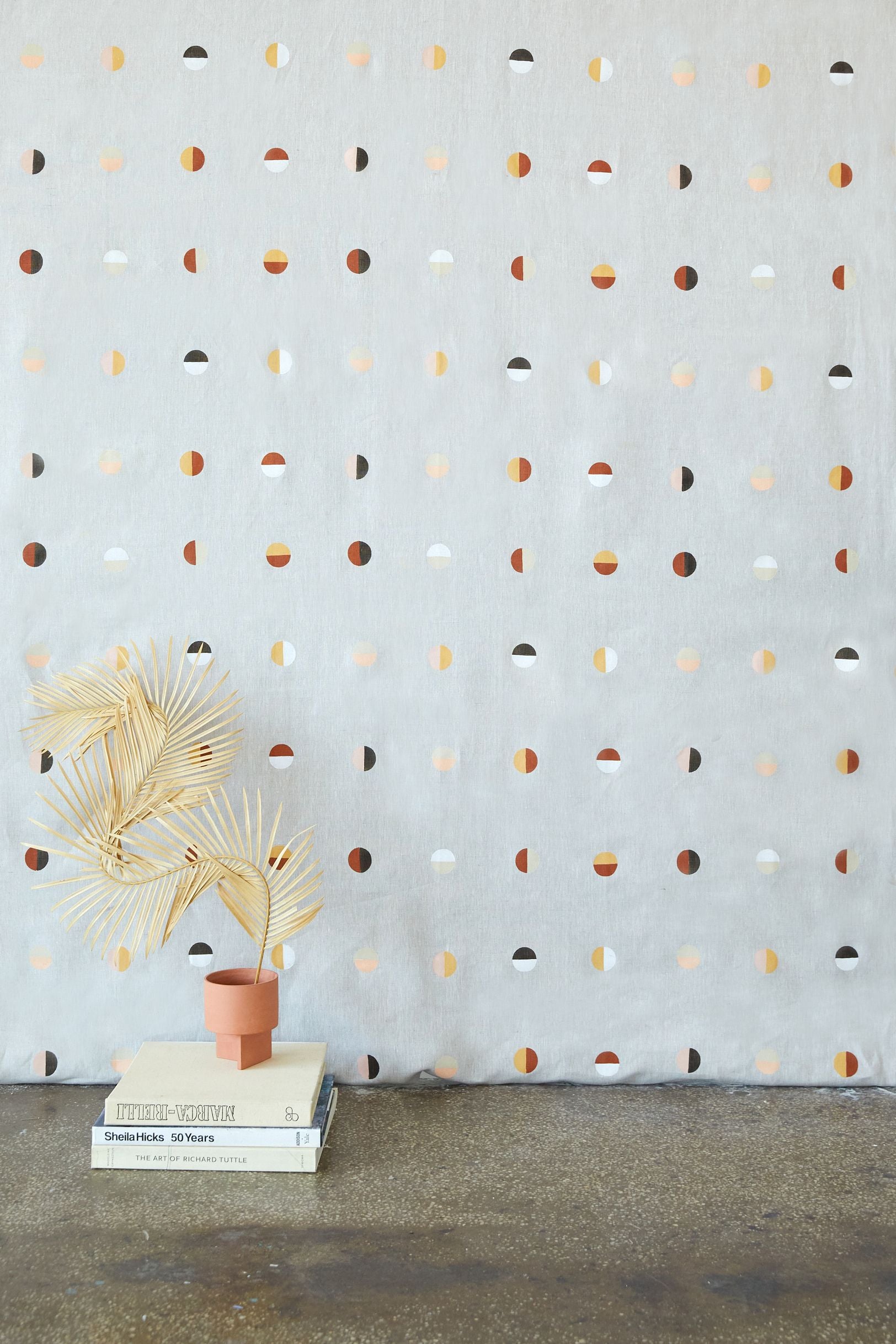 Desert Moons on Natural - Fabric By The Yard