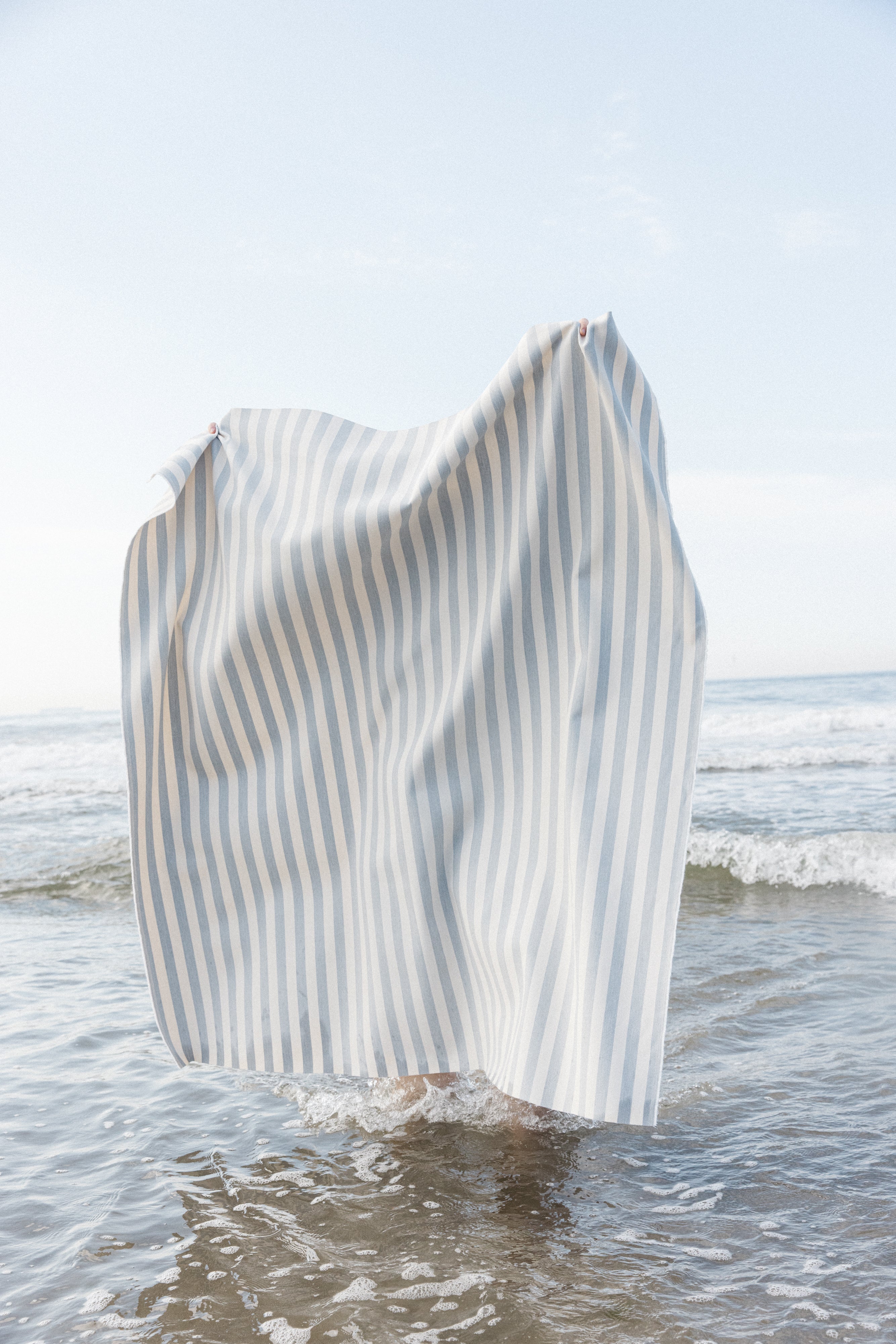 Even Stripe Sky - Fabric By The Yard