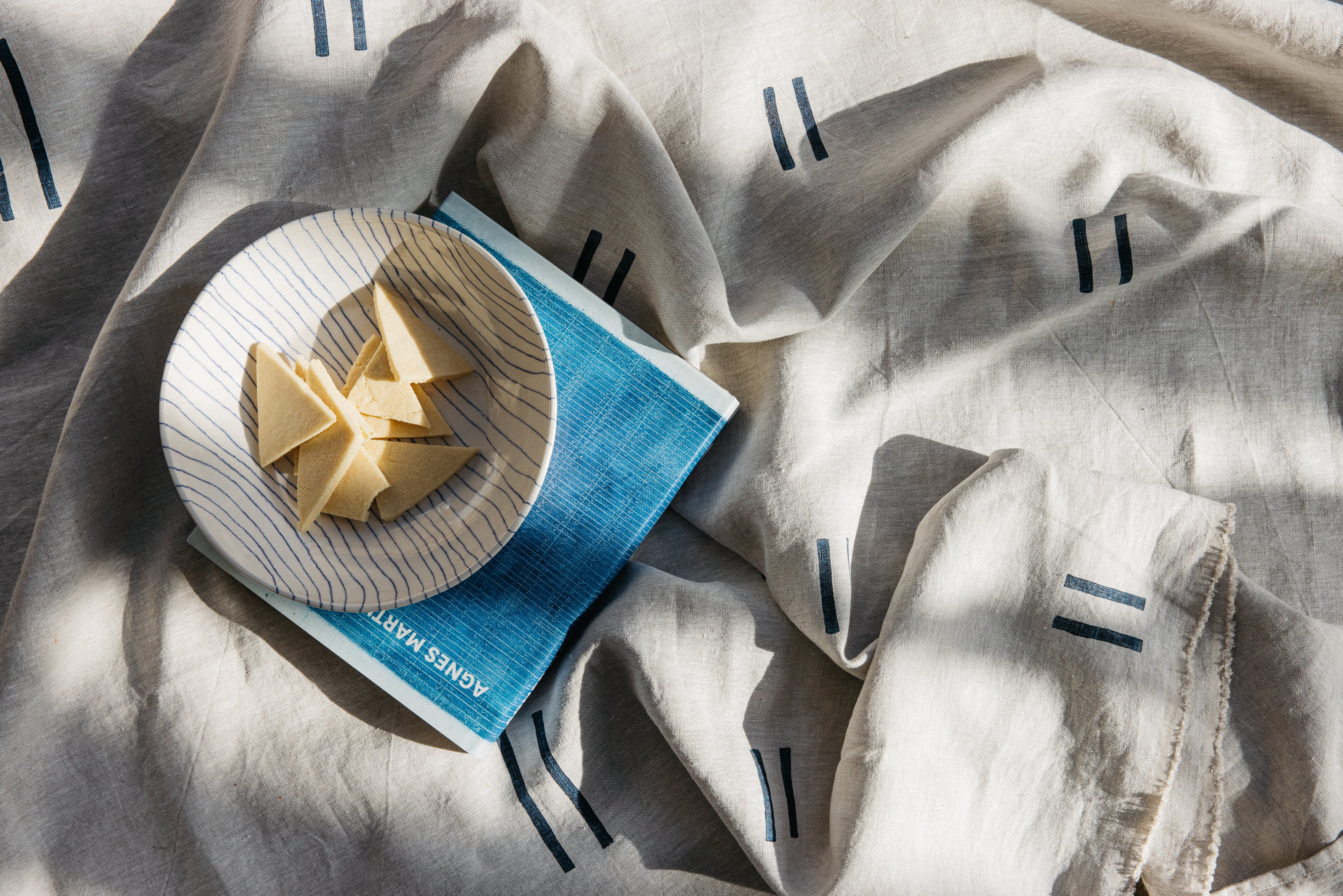 Oaxaca Navy Throw