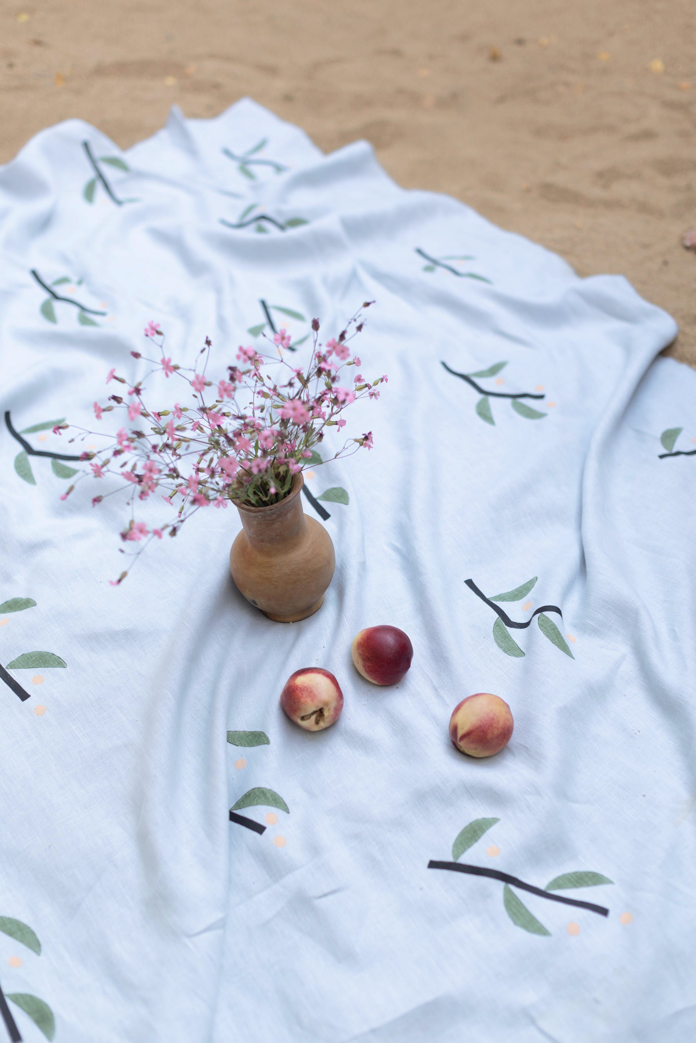 Sky Blossom Throw