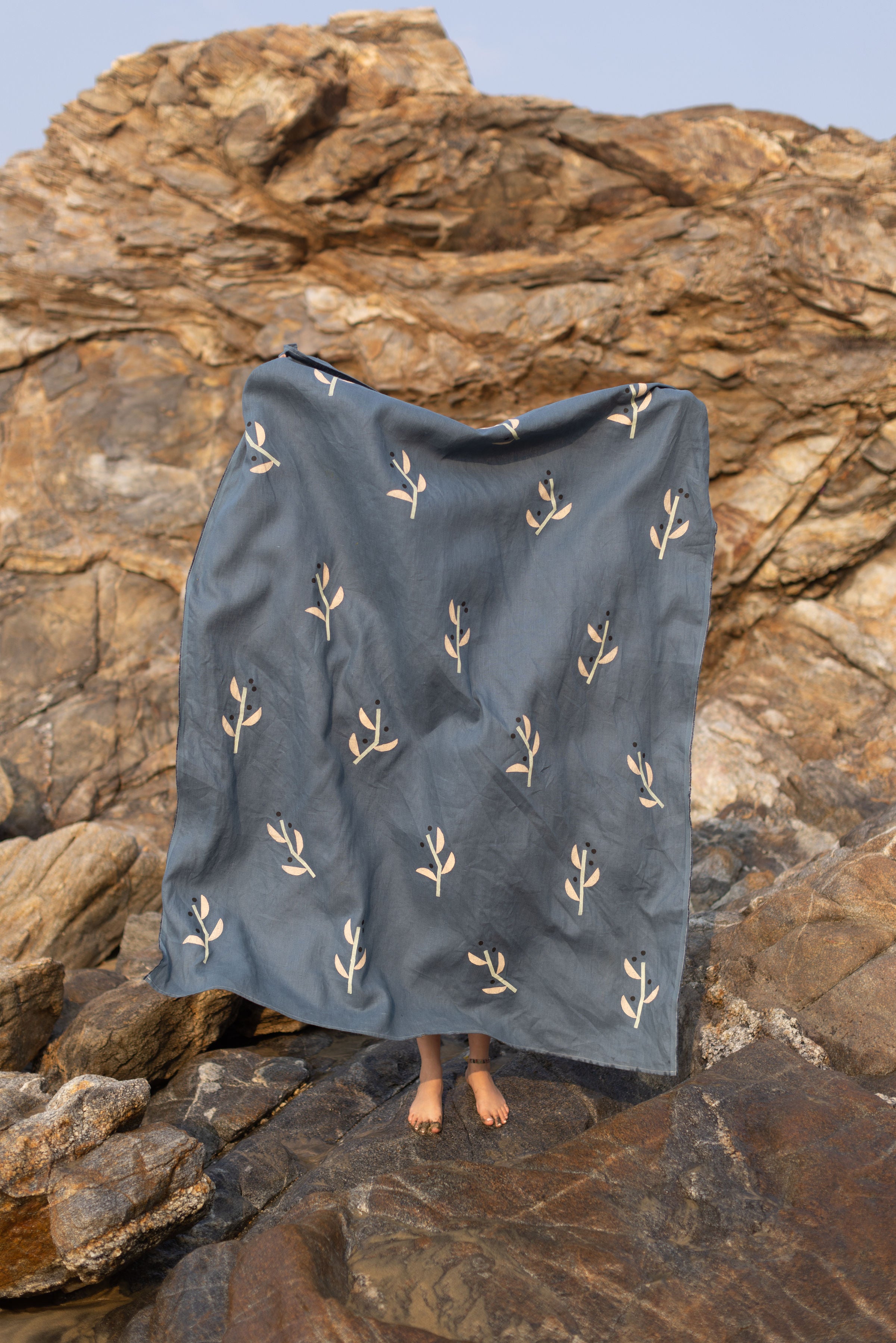 Sea Blossom Throw