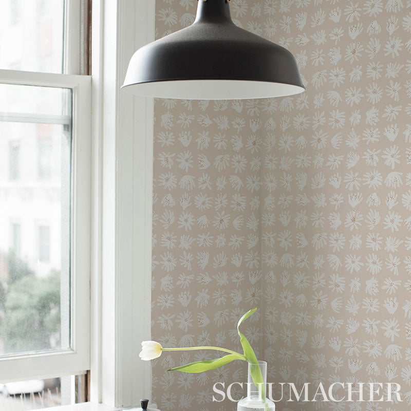 Meadow Rock Neutral - Wallpaper