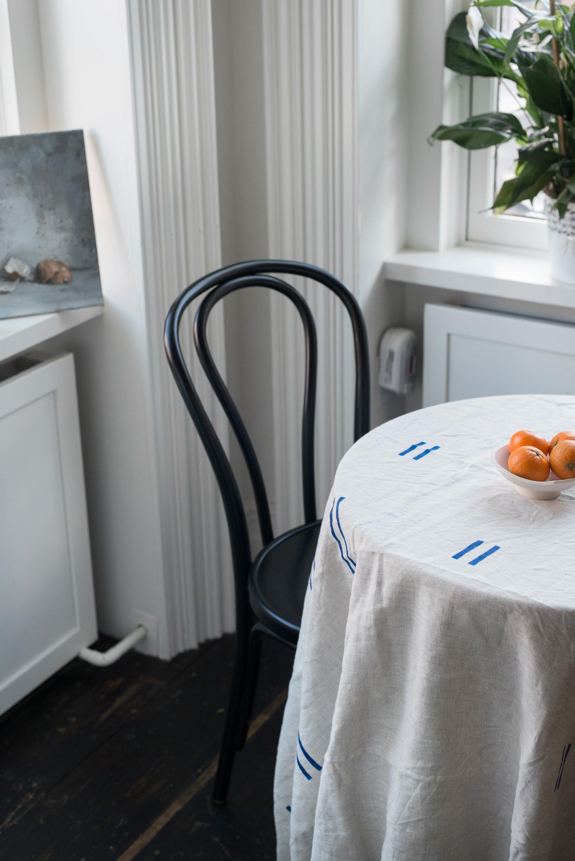 Oaxaca Navy Throw