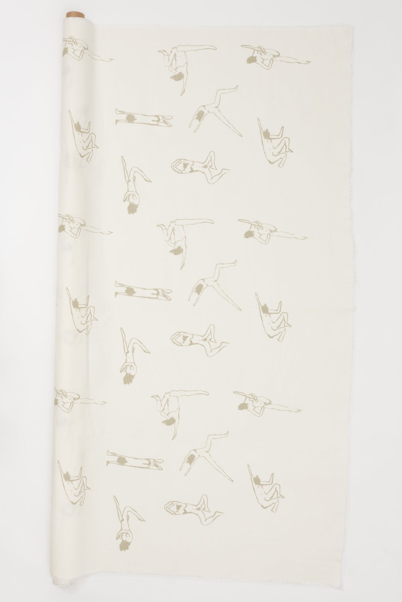 Naked Ladies Gray - Fabric By The Yard